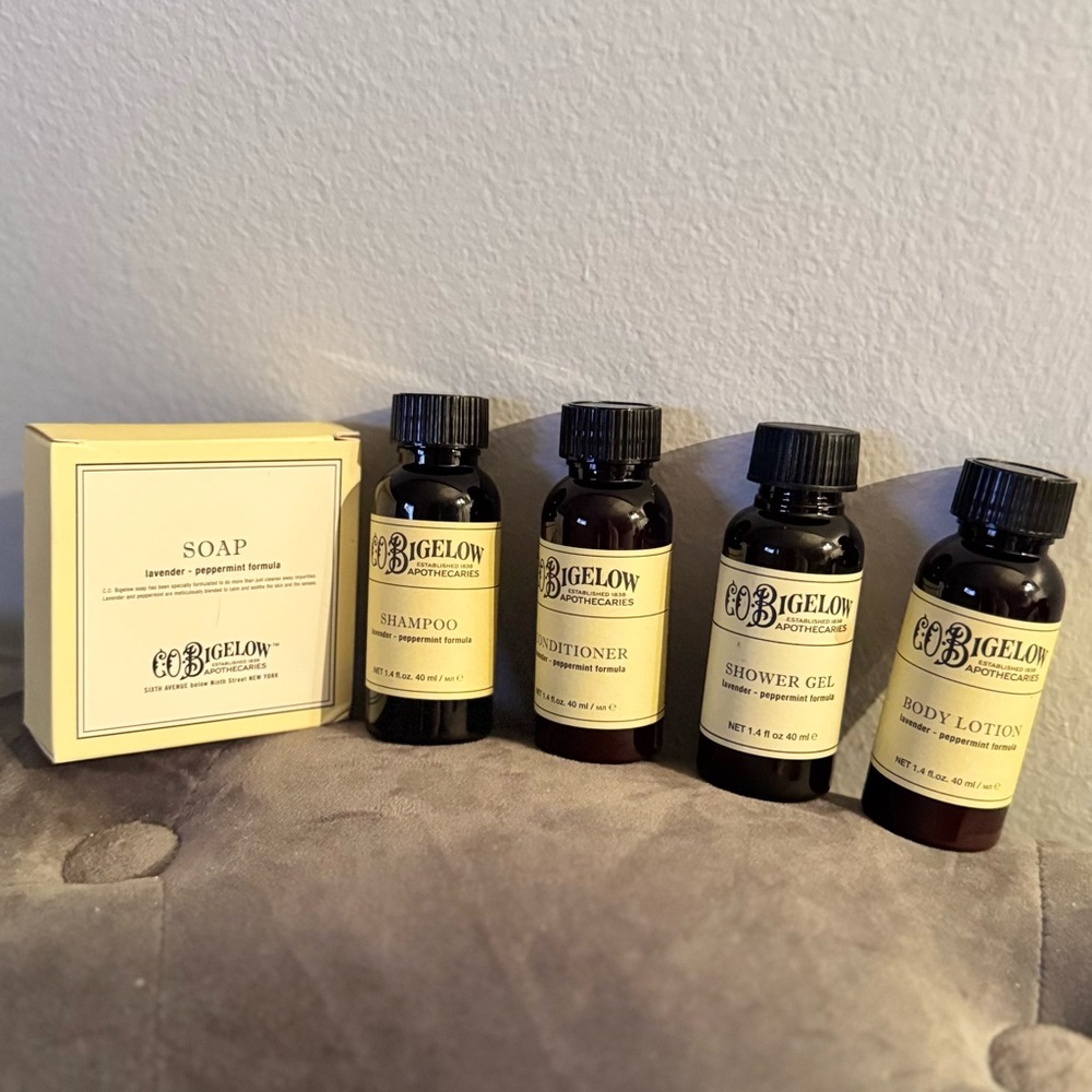 C.O. Bigelow's Lavender Peppermint Collection Set